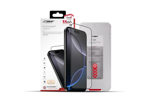 Zeelot Solidsleek 2.5D+ Stealth Matte Glass Protector with EasyFit Installation Kit for iPhone 17 Pro Max - Matte Clear