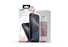 Zeelot Solidsleek 2.5D+ Stealth Matte Glass Protector with EasyFit Installation Kit for iPhone Air - Matte Clear