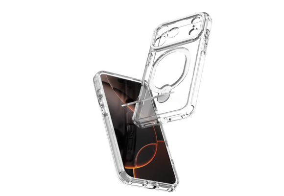 Avana Tootsie Stand With Magsafe Case for iPhone 18 Pro Max / 17 Pro Max - Clear