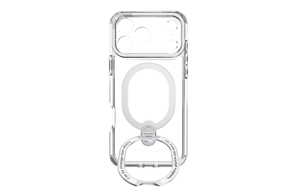 Avana Tootsie Stand With Magsafe Case for iPhone 18 Pro Max / 17 Pro Max - Clear