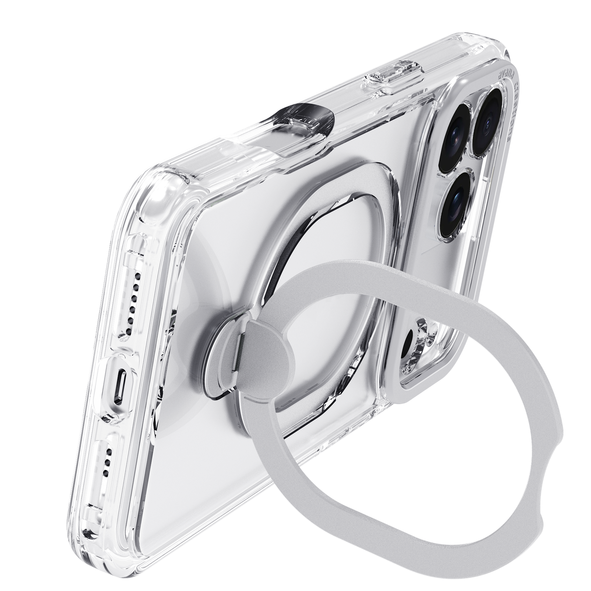 Avana Tootsie Stand With Magsafe Case for iPhone 18 Pro Max / 17 Pro Max - Clear