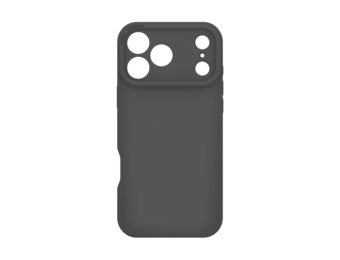 Avana Velvet Silicone With MagSafe Case for Apple iPhone 17 Pro Max - Ash