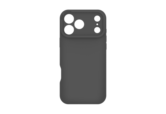 Avana Velvet Silicone With MagSafe Case for Apple iPhone 17 Pro Max - Ash