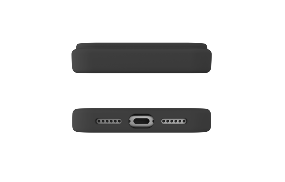 Avana Velvet Silicone With MagSafe Case for Apple iPhone 17 Pro Max - Ash