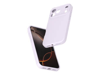 Avana Velvet Silicone With MagSafe Case for Apple iPhone 17 Pro Max - Lavender