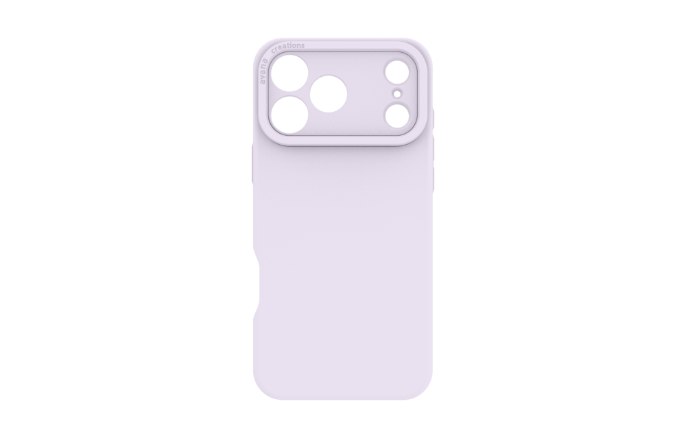 Avana Velvet Silicone With MagSafe Case for Apple iPhone 17 Pro Max - Lavender