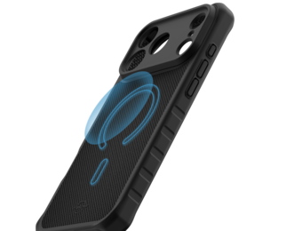 ITSKINS Hybrid R Nylon With MagSafe Case for Apple iPhone 17 Pro - Black