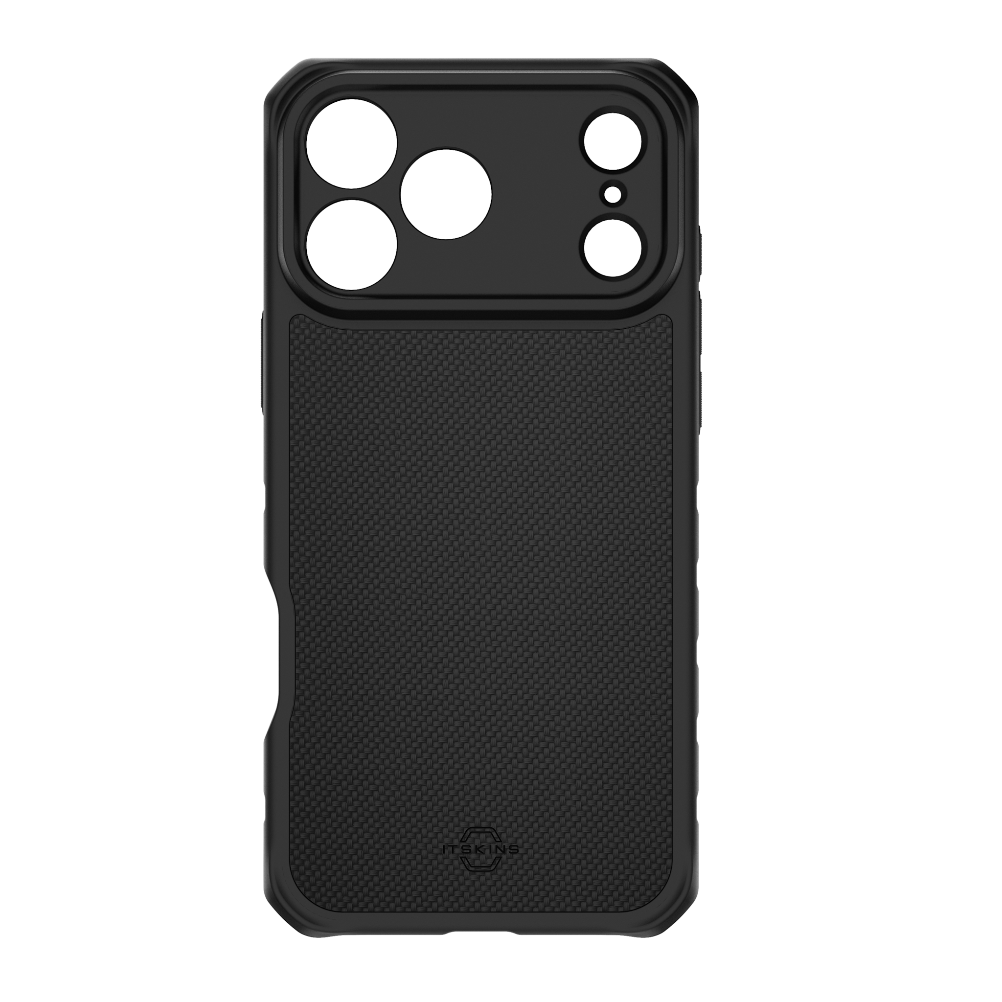 ITSKINS Hybrid R Nylon With MagSafe Case for Apple iPhone 17 Pro - Black