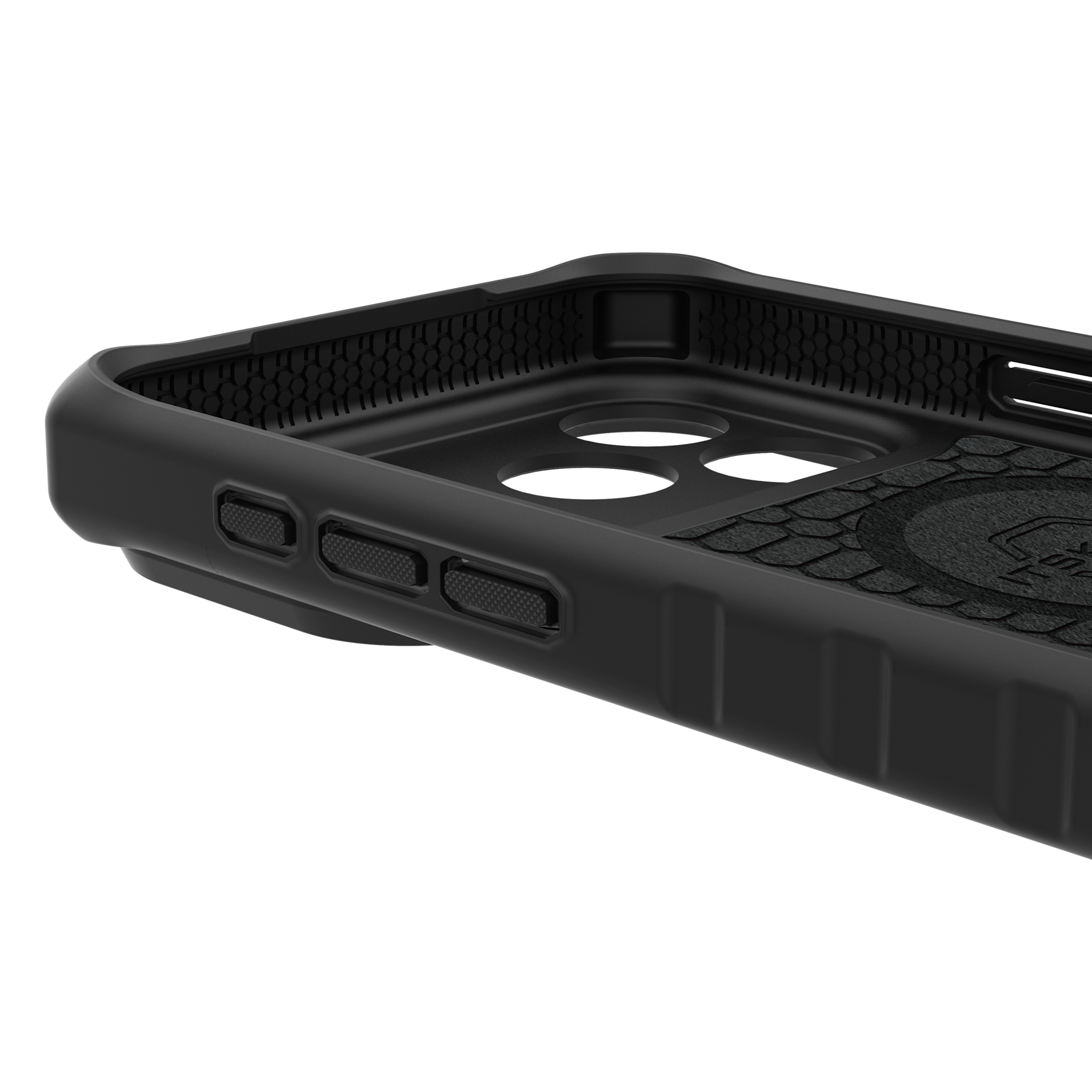 ITSKINS Hybrid R Nylon With MagSafe Case for Apple iPhone 17 Pro - Black