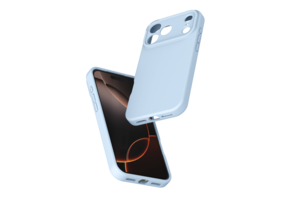 Avana Velvet Silicone With MagSafe Case for Apple iPhone 17 Pro Max - Sky