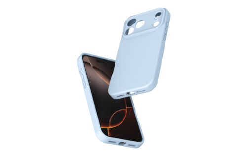 Avana Velvet Silicone With MagSafe Case for Apple iPhone 17 Pro Max - Sky