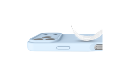 Avana Velvet Silicone With MagSafe Case for Apple iPhone 17 Pro Max - Sky