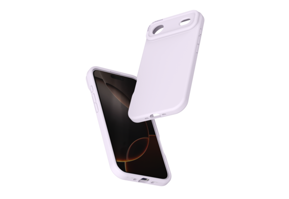 Avana Velvet Silicone With MagSafe Case for Apple iPhone Air - Lavender