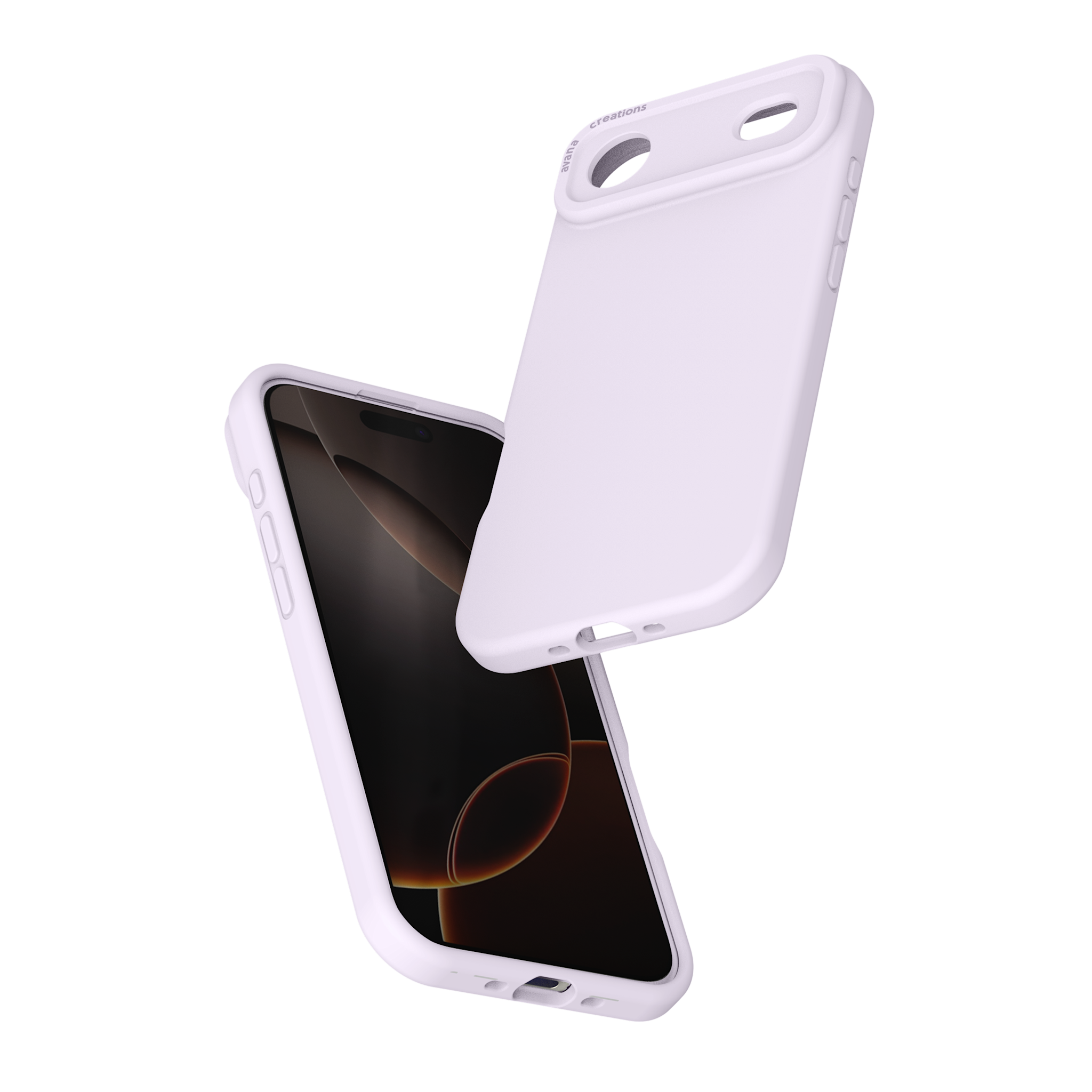 Avana Velvet Silicone With MagSafe Case for Apple iPhone Air - Lavender