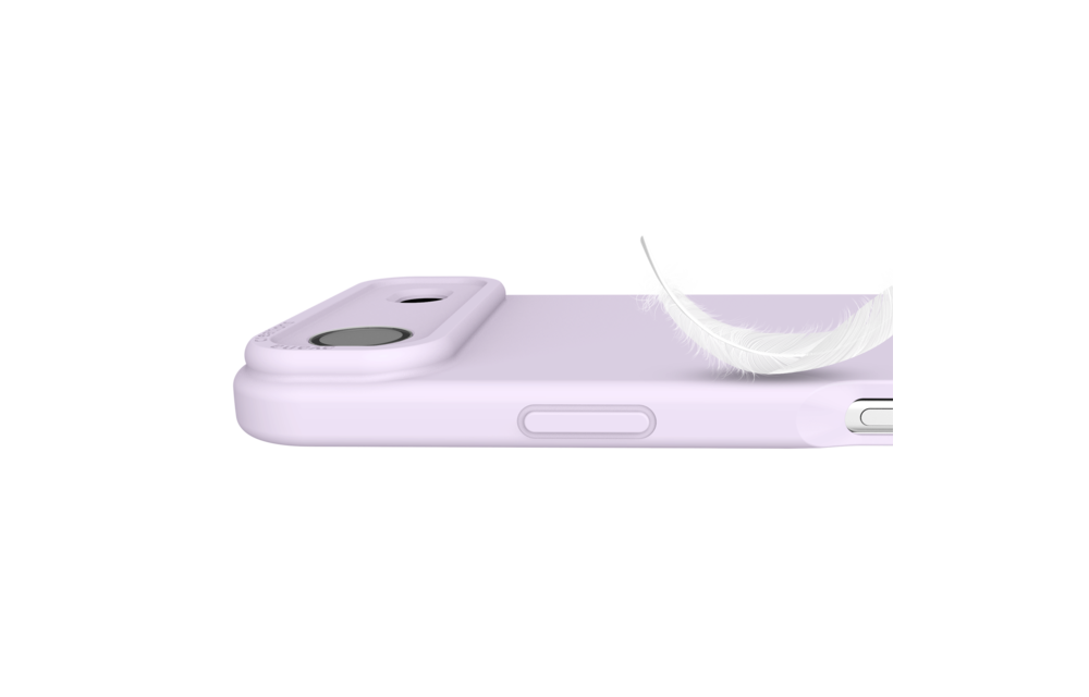 Avana Velvet Silicone With MagSafe Case for Apple iPhone Air - Lavender