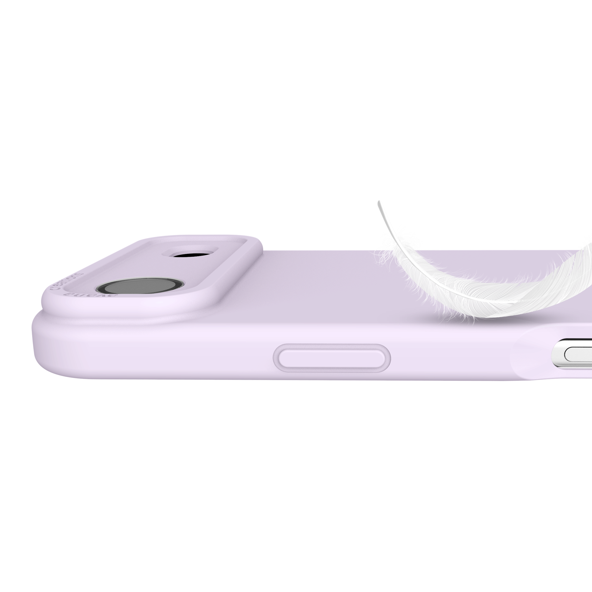 Avana Velvet Silicone With MagSafe Case for Apple iPhone Air - Lavender