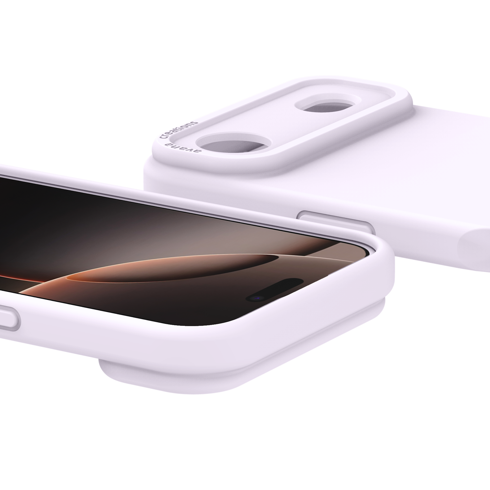 Avana Velvet Silicone With MagSafe Case for Apple iPhone Air - Lavender