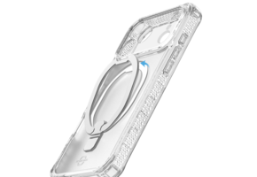 ITSKINS Hybrid R Vapor Stand With MagSafe Case for Apple iPhone 17 Pro - Transparent