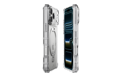 ITSKINS Hybrid R Vapor Stand With MagSafe Case for Apple iPhone 17 Pro - Transparent