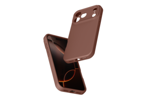 Avana Velvet Silicone With MagSafe Case for Apple iPhone 17 Pro Max - Mocha