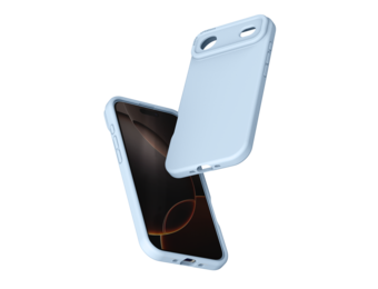 Avana Velvet Silicone With MagSafe Case for Apple iPhone Air - Sky