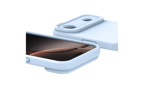 Avana Velvet Silicone With MagSafe Case for Apple iPhone Air - Sky