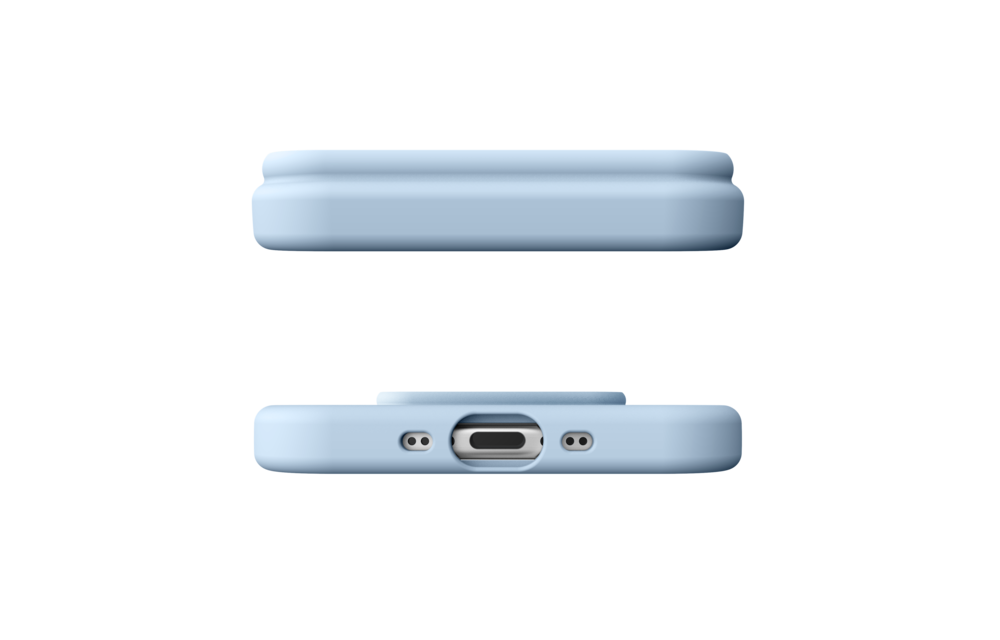 Avana Velvet Silicone With MagSafe Case for Apple iPhone Air - Sky