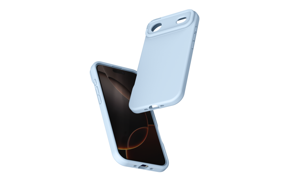 Avana Velvet Silicone With MagSafe Case for Apple iPhone Air - Sky