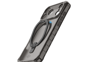 ITSKINS Hybrid R Vapor Stand With MagSafe Case for Apple iPhone 17 Pro - Smoke