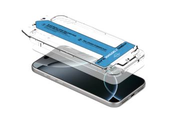 ITSKINS Hybrid Defense Glass Protector With Installation Tray for Apple 18 Pro Max / iPhone 17 Pro Max - Transparent