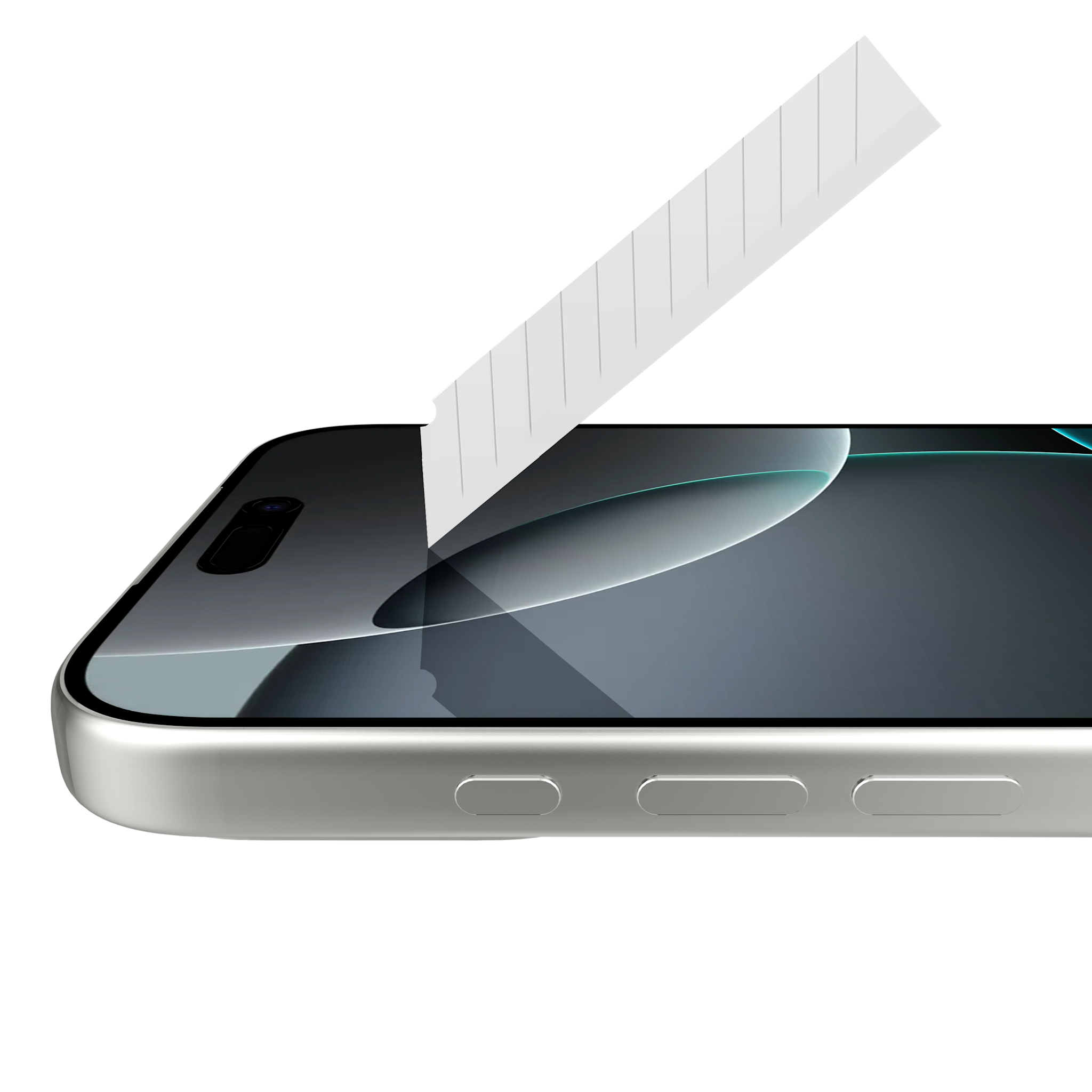 ITSKINS Hybrid Defense Glass Protector With Installation Tray for Apple iPhone 17 Pro Max - Transparent