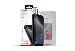 Zeelot Solidsleek 2.5D+ Ultra HD VisionGuard Glass Protector with EasyFit Installation Kit for iPhone 17 Pro Max - Retina Clear