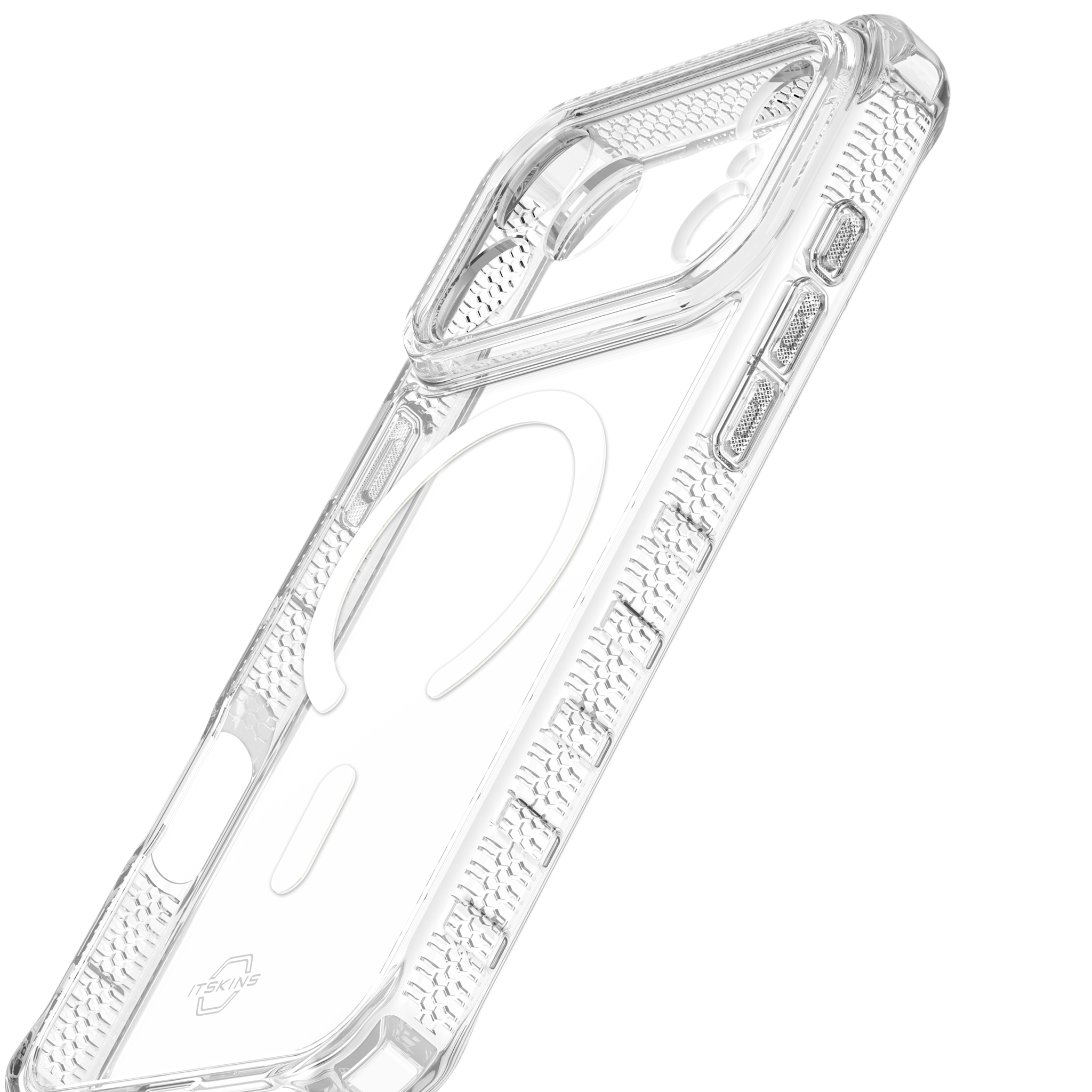 ITSKINS Hybrid R Clear With Magsafe Case for Apple iPhone 17 Pro Max - Transparent