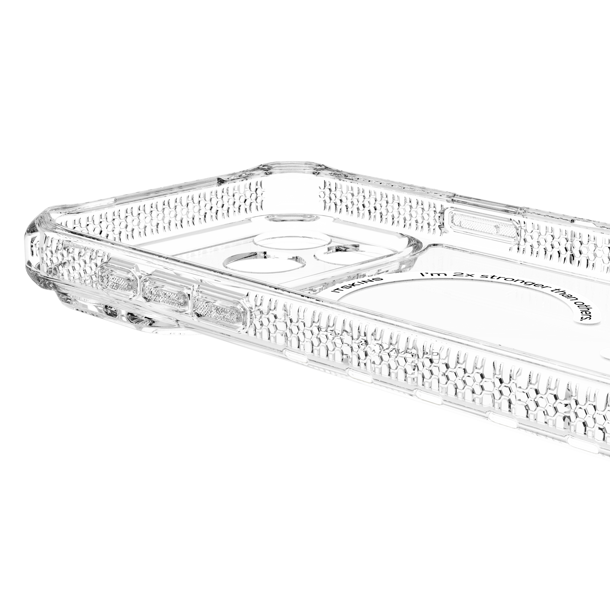 ITSKINS Hybrid R Clear With Magsafe Case for Apple iPhone 17 Pro Max - Transparent
