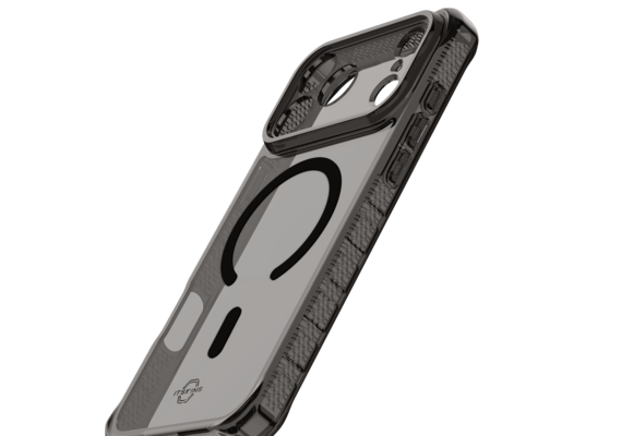 ITSKINS Hybrid R Clear With Magsafe Case for Apple iPhone 17 Pro Max - Smoke