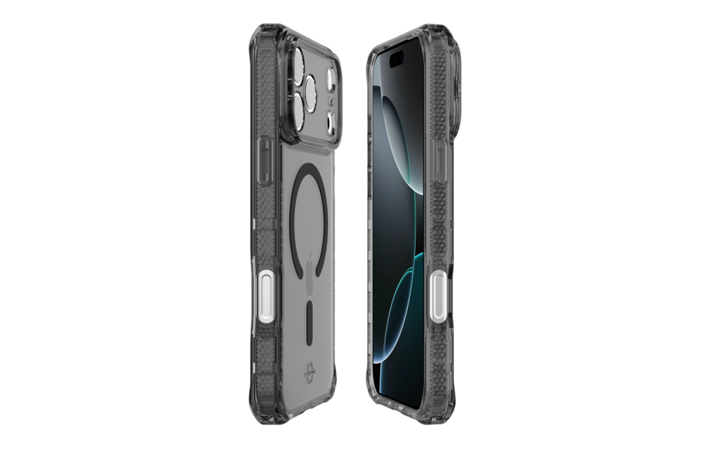 ITSKINS Hybrid R Clear With Magsafe Case for Apple iPhone 17 Pro Max - Smoke