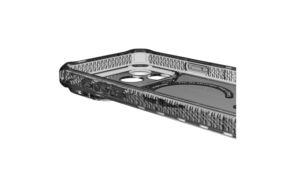 ITSKINS Hybrid R Clear With Magsafe Case for Apple iPhone 17 Pro Max - Smoke