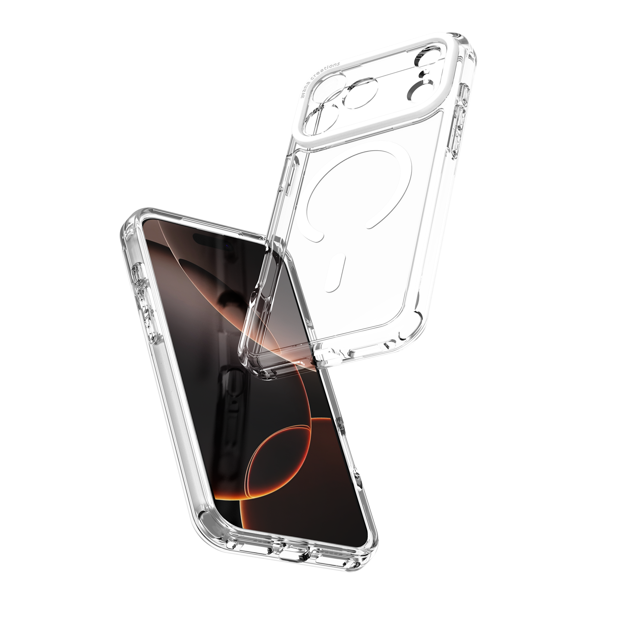 Avana Ice V.2 With MagSafe Case for iPhone 18 Pro / 17 Pro - Clear