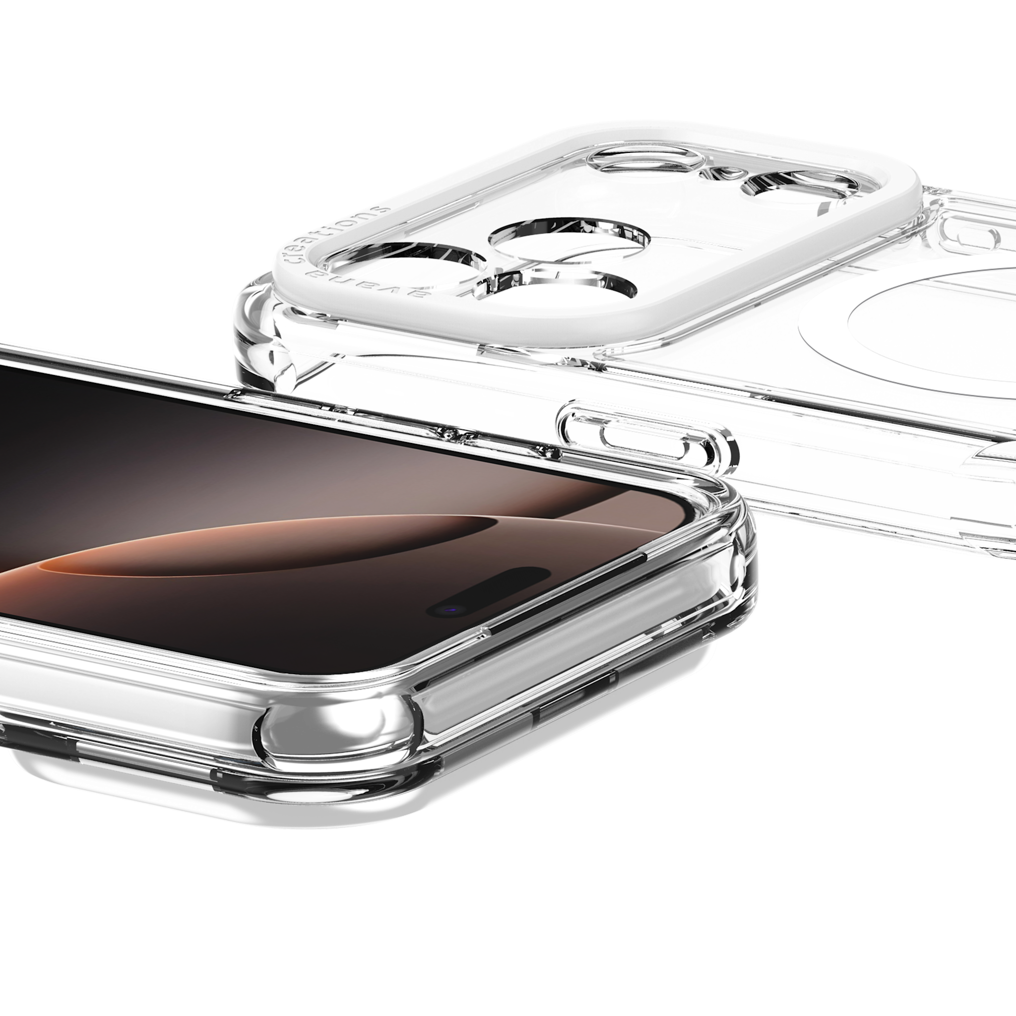 Avana Ice With MagSafe Case for Apple iPhone 17 Pro - Clear