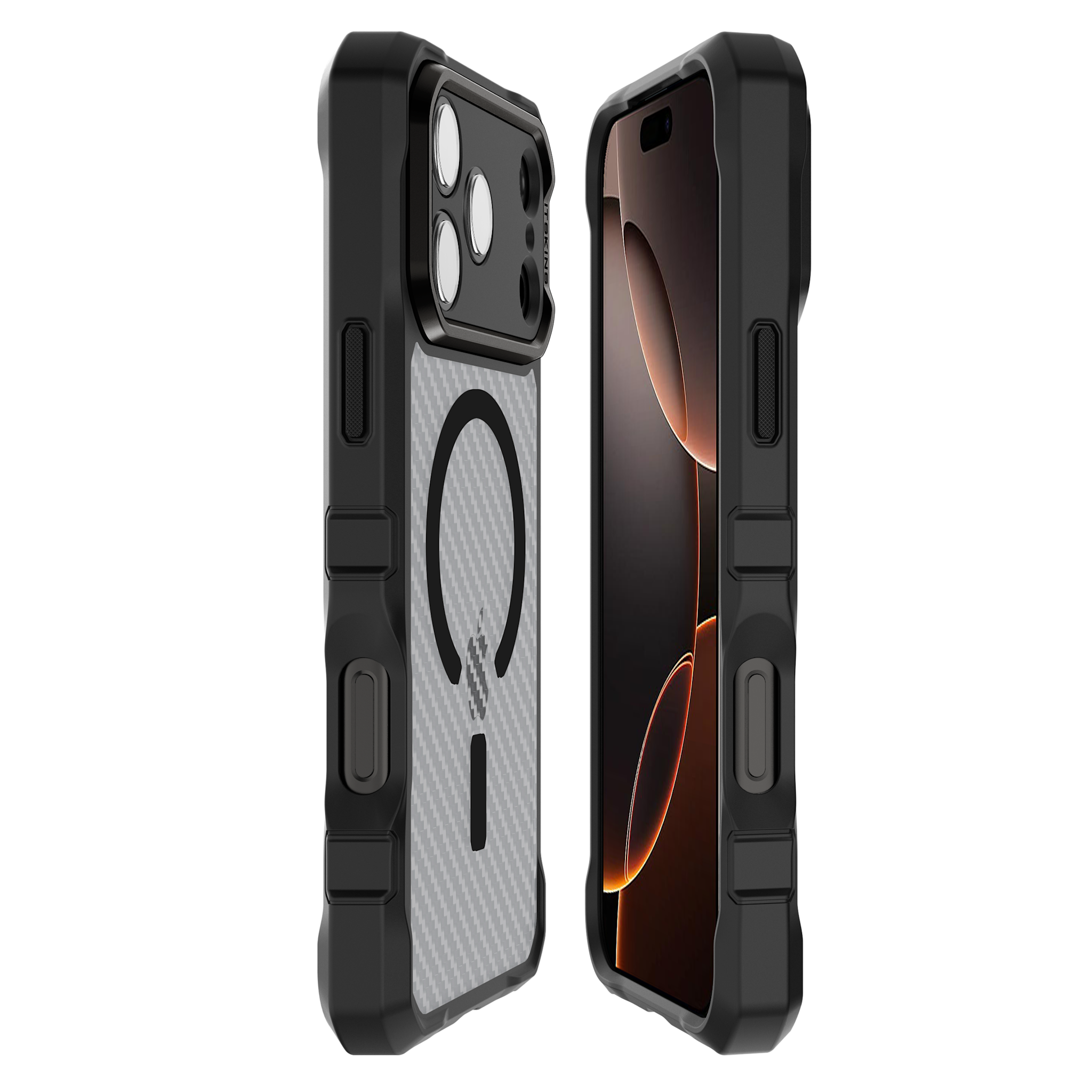 ITSKINS Supreme R Tek With Magsafe Case for Apple iPhone 17 Pro - Black