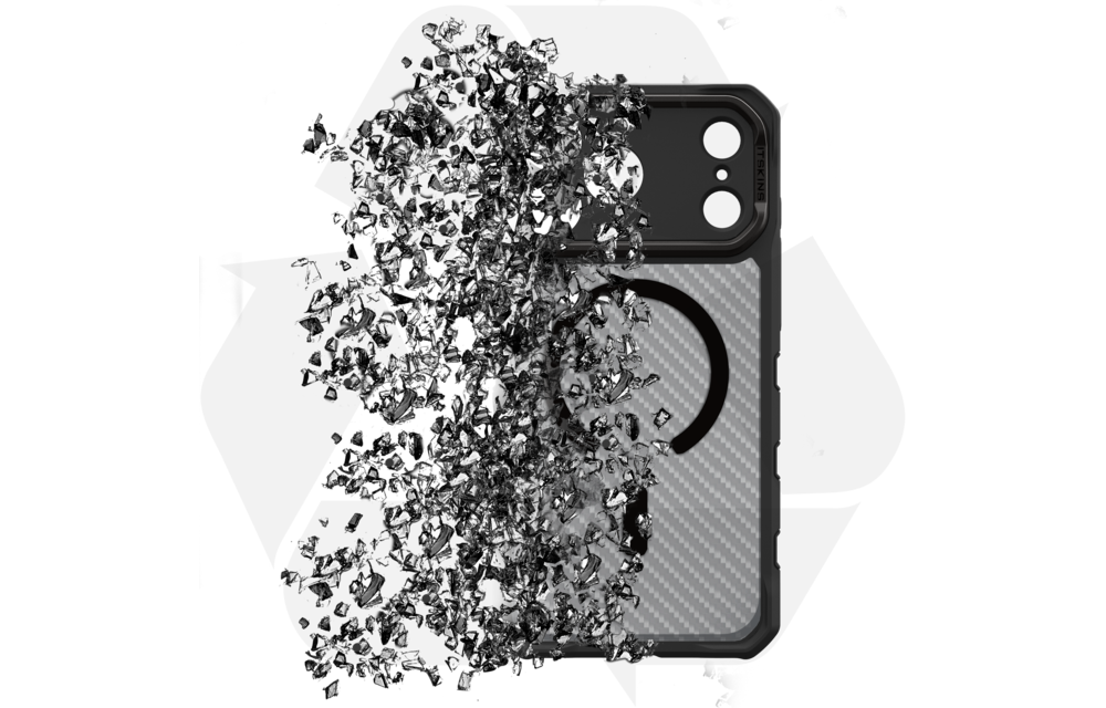 ITSKINS Supreme R Tek With Magsafe Case for Apple iPhone 17 Pro - Black