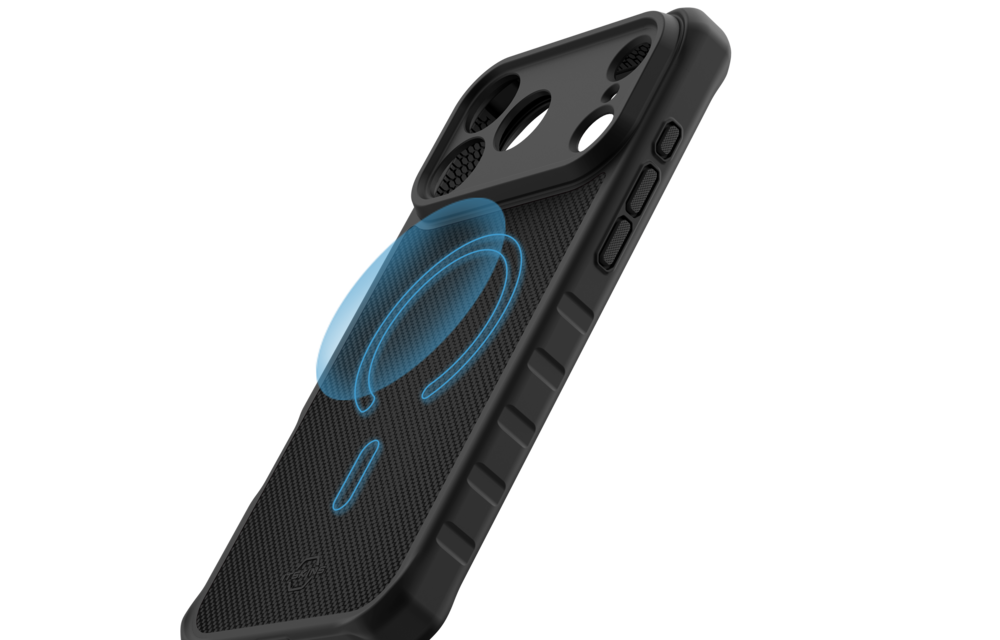 ITSKINS Hybrid R Nylon With MagSafe Case for Apple iPhone 17 Pro Max - Black