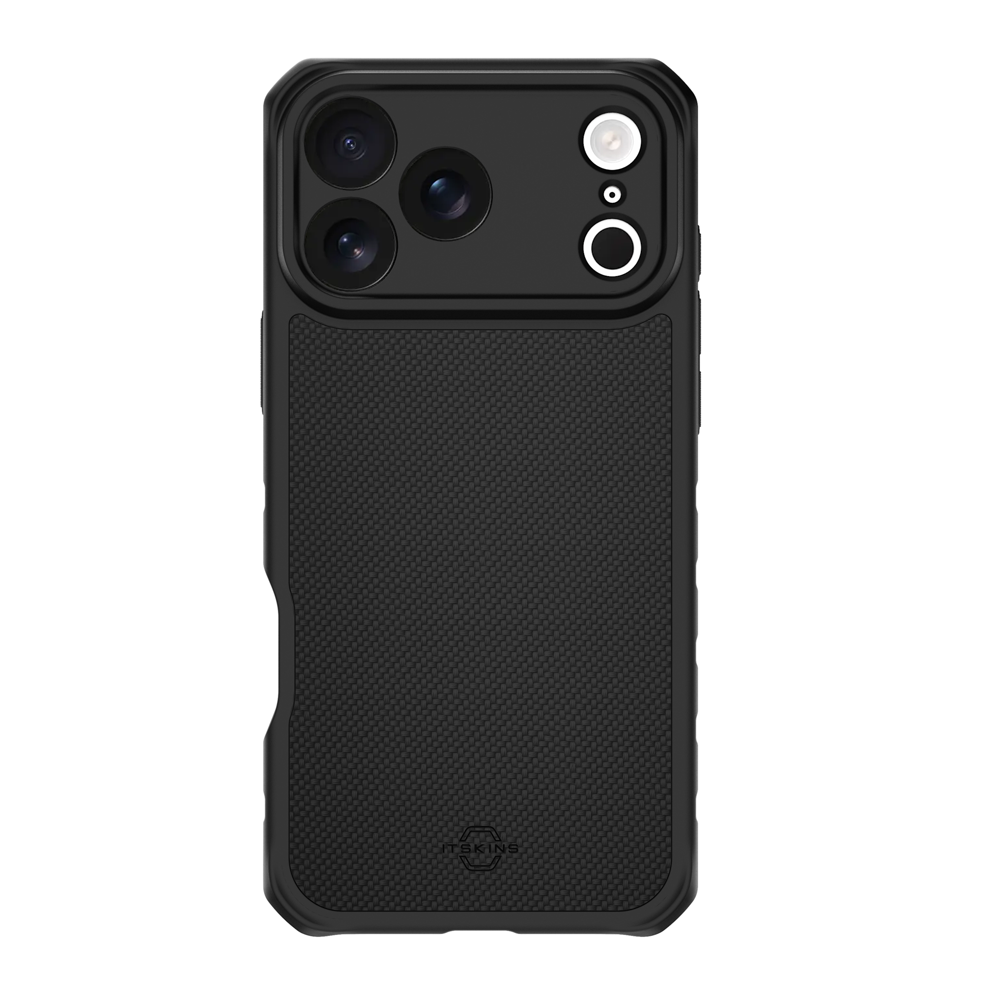 ITSKINS Hybrid R Nylon With MagSafe Case for Apple iPhone 17 Pro Max - Black