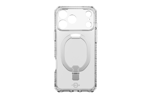 ITSKINS Hybrid R Vapor Stand With MagSafe Case for Apple iPhone 17 Pro Max - Transparent