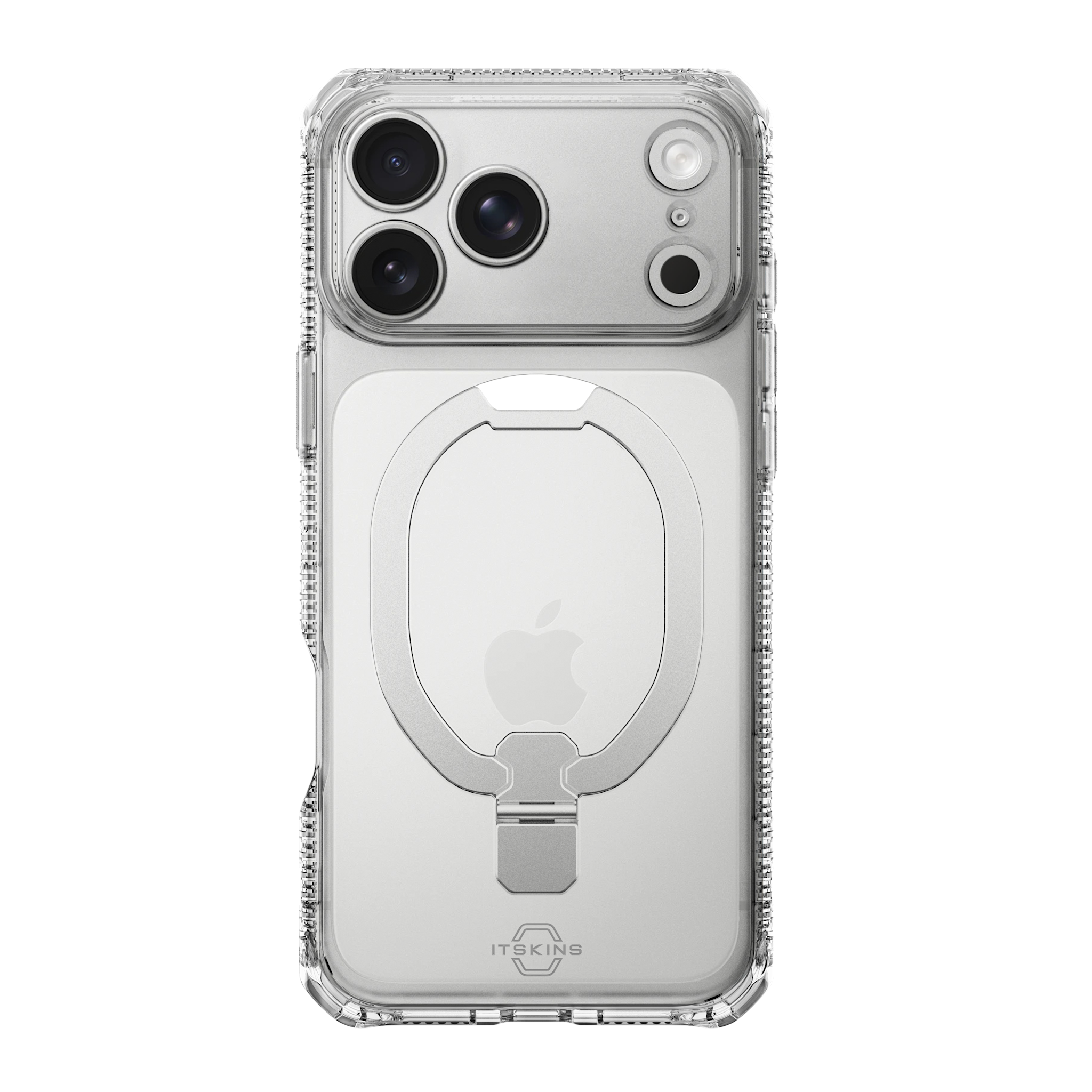 ITSKINS Hybrid R Vapor Stand With MagSafe Case for Apple iPhone 17 Pro Max - Transparent