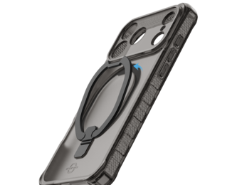 ITSKINS Hybrid R Vapor Stand With MagSafe Case for Apple iPhone 17 Pro Max - Smoke