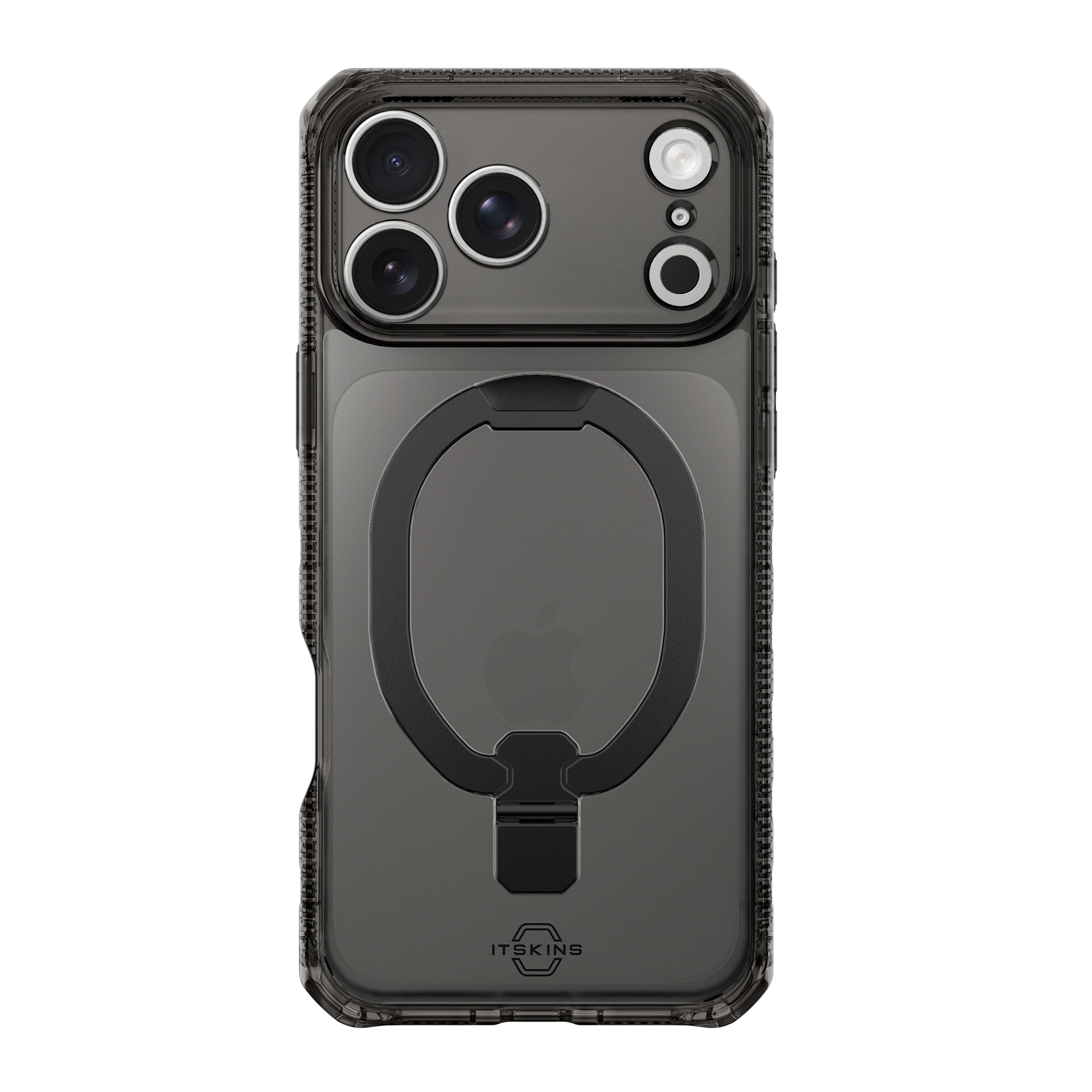 ITSKINS Hybrid R Vapor Stand With MagSafe Case for Apple iPhone 17 Pro Max - Smoke