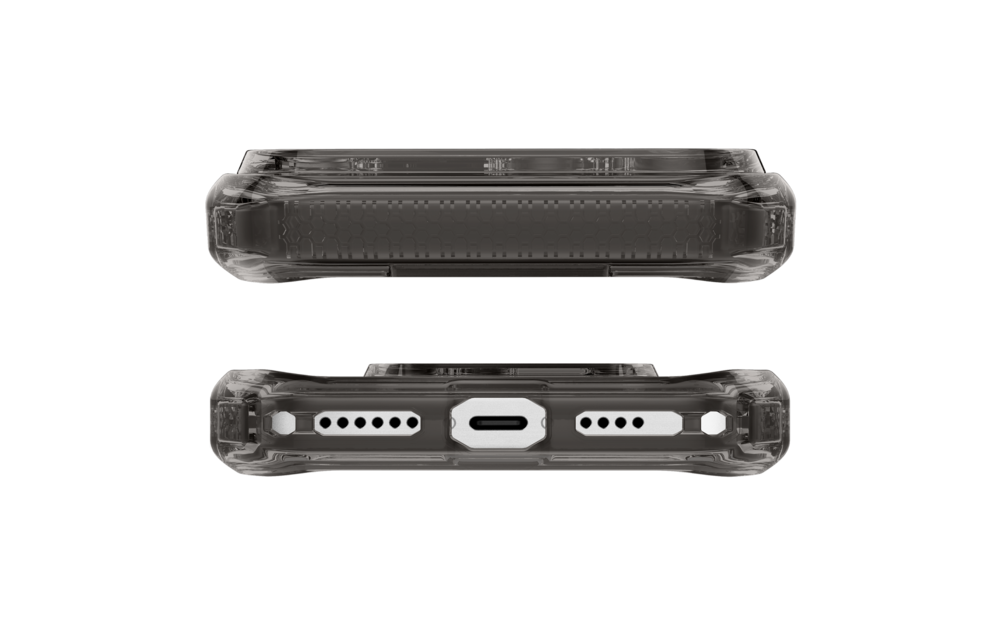 ITSKINS Hybrid R Vapor Stand With MagSafe Case for Apple iPhone 17 Pro Max - Smoke