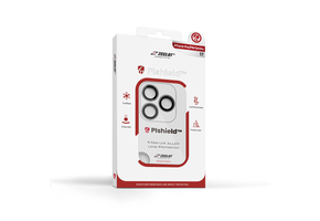 Zeelot Pishield Sturdy Titanium Alloy Lens Protector for iPhone 17 Pro / 17 Pro Max - Silver