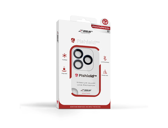 Zeelot Pishield Sturdy Titanium Alloy Lens Protector for iPhone 17 Pro / 17 Pro Max - Blue